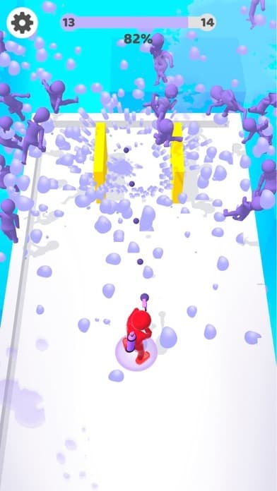 Paintman 3D - color shooter screenshot 3
