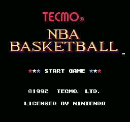 Tecmo NBA Basketball screenshot 2