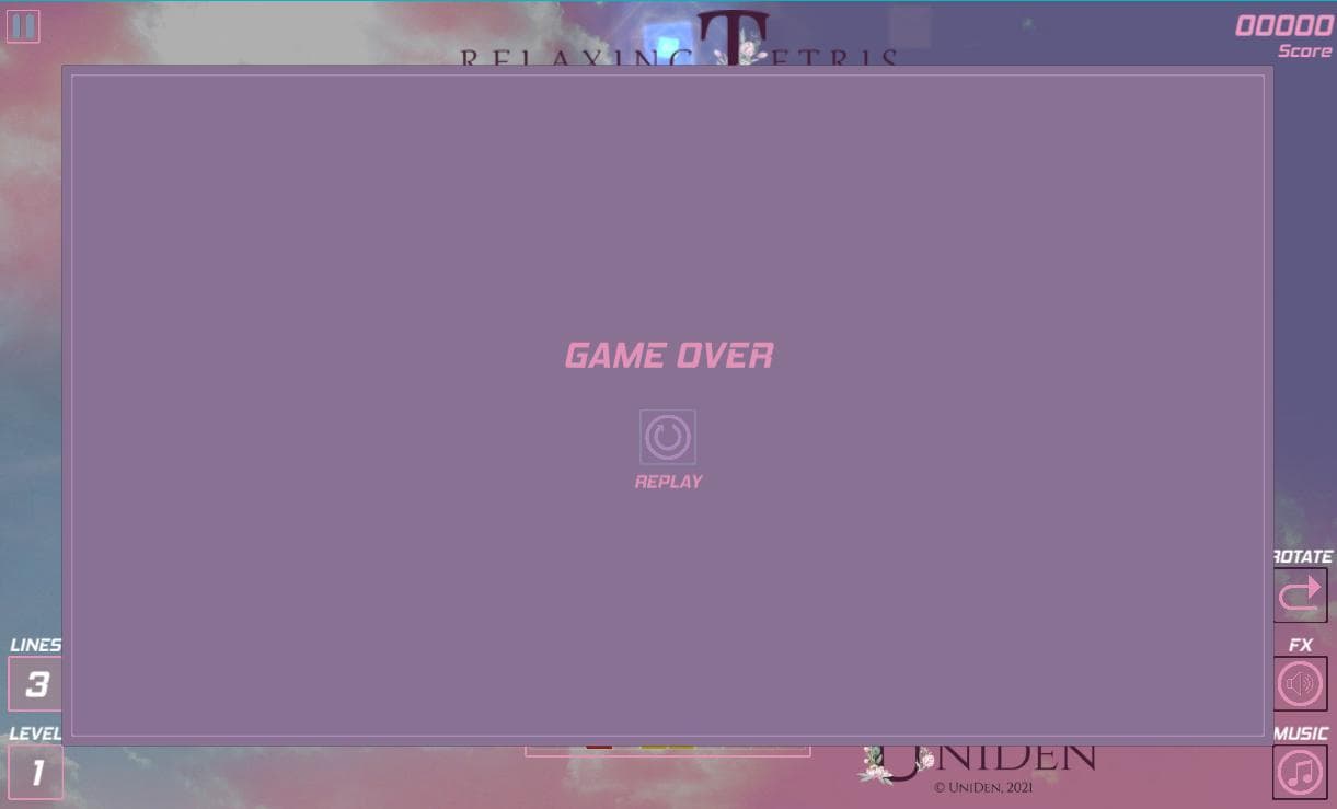 Relaxing Tetris screenshot 6