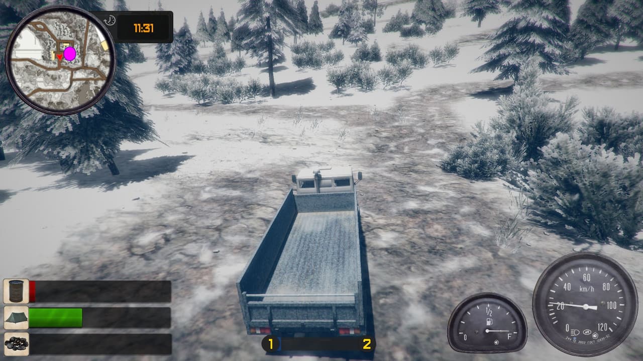 Taiga car driver screenshot 2