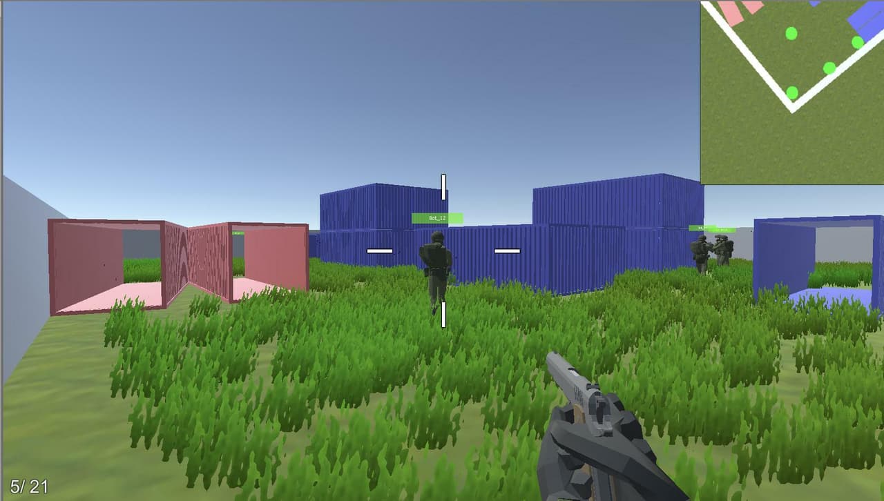 Retro Combat (itch) screenshot 2