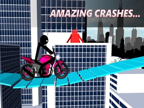Stickman Motorcycle 3D screenshot 4