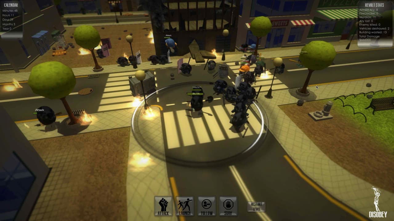 Disobey - Revolt Simulator screenshot 4