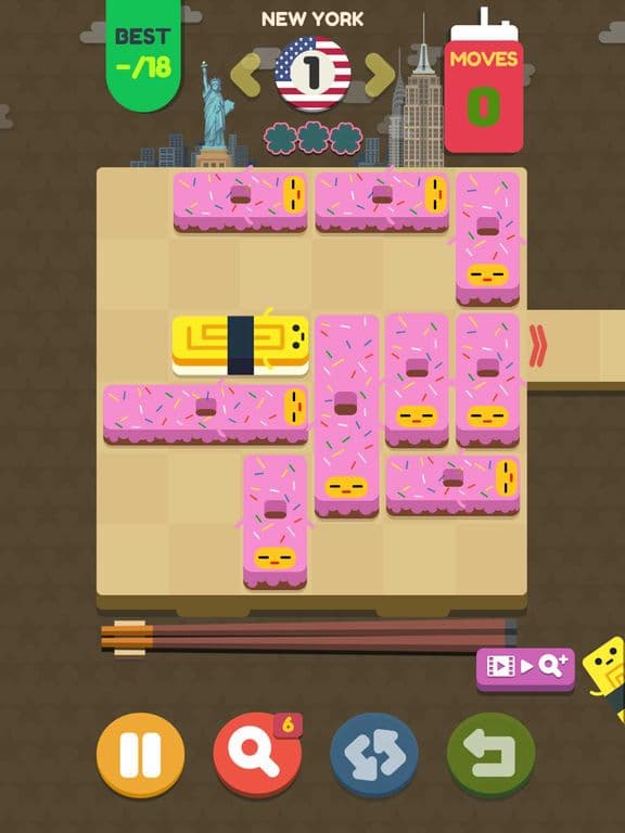 Push Sushi - slide puzzle screenshot 6