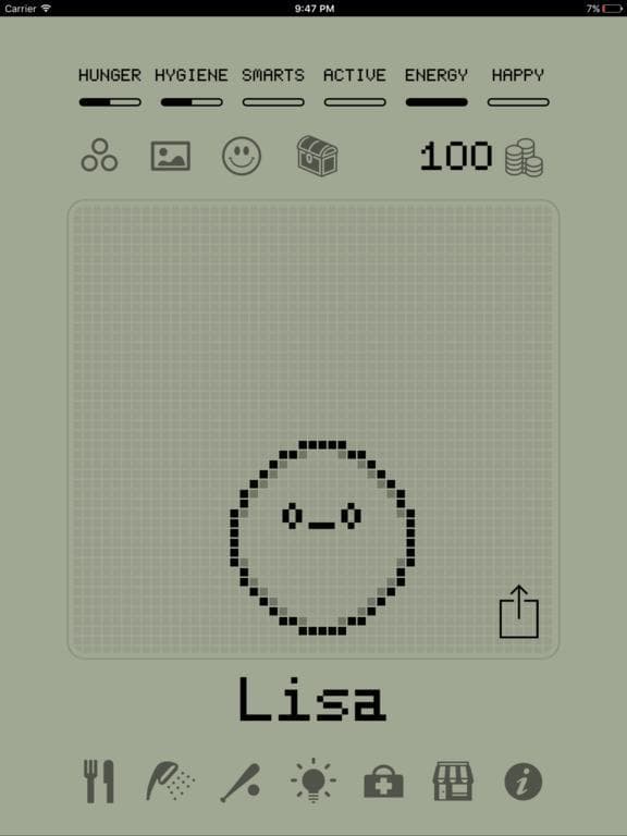 Hatchi - A retro virtual pet screenshot 2