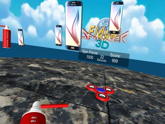Fidget Spinner Smash Arcade 3D screenshot 2