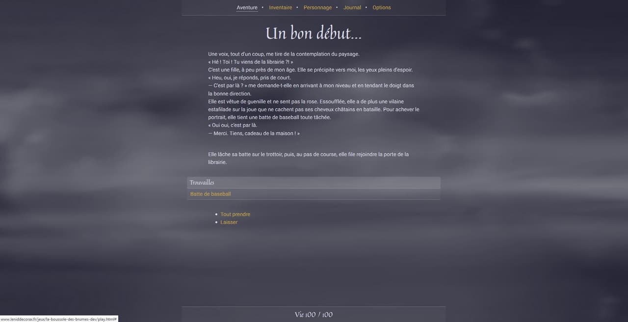 La Boussole des Brumes screenshot 2
