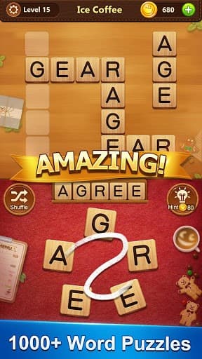 Word Cafe - A Crossword Puzzle screenshot 3