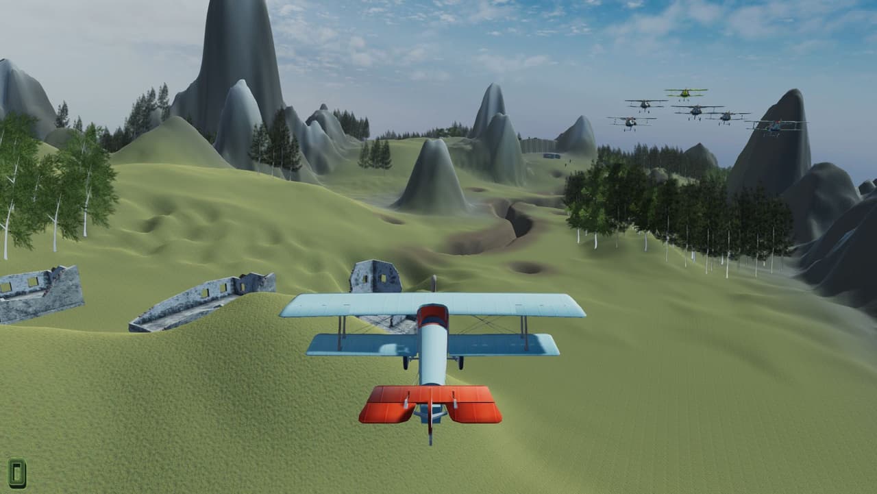 Plane Rail Shooter (1 min experience)