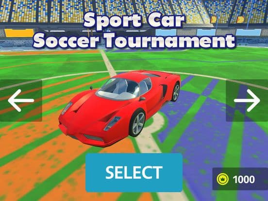 Sport Car Soccer Tournament 3D screenshot 3