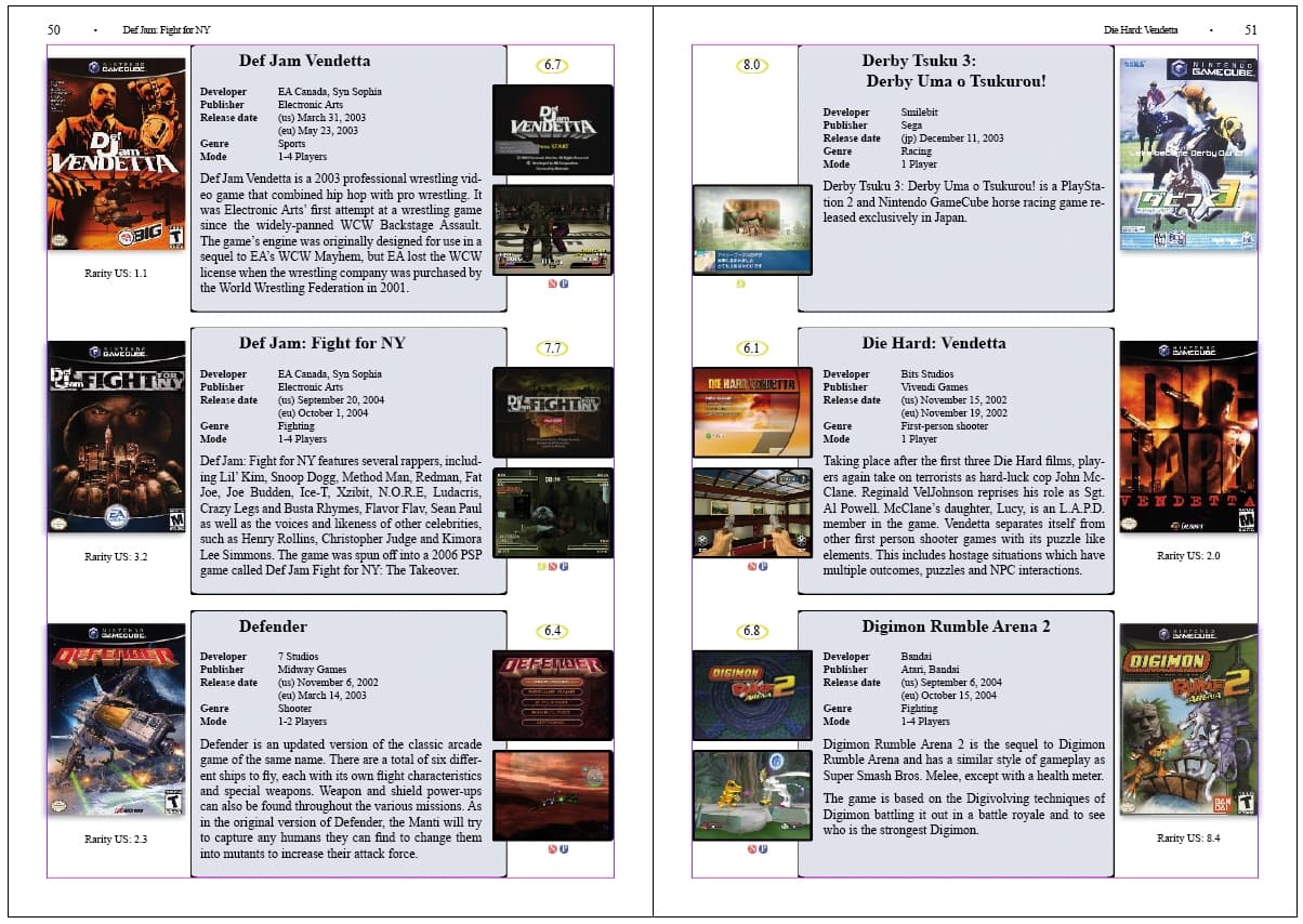 the GameCube Encyclopedia Book screenshot 4