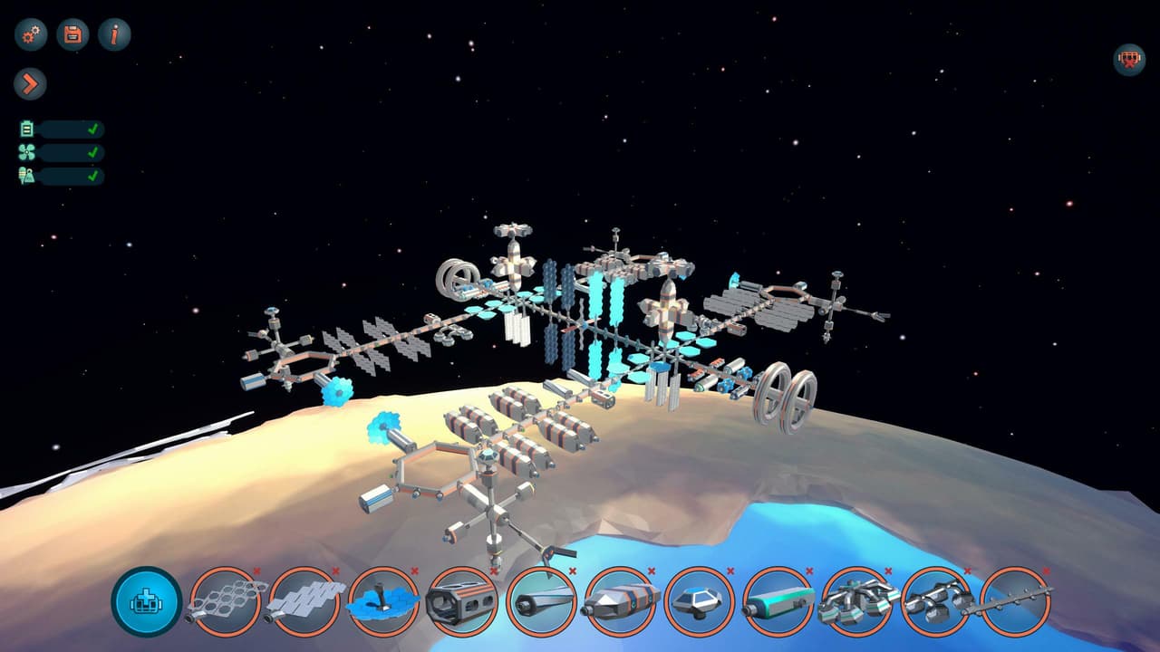 Space Station Designer (Playable Alpha) screenshot 2