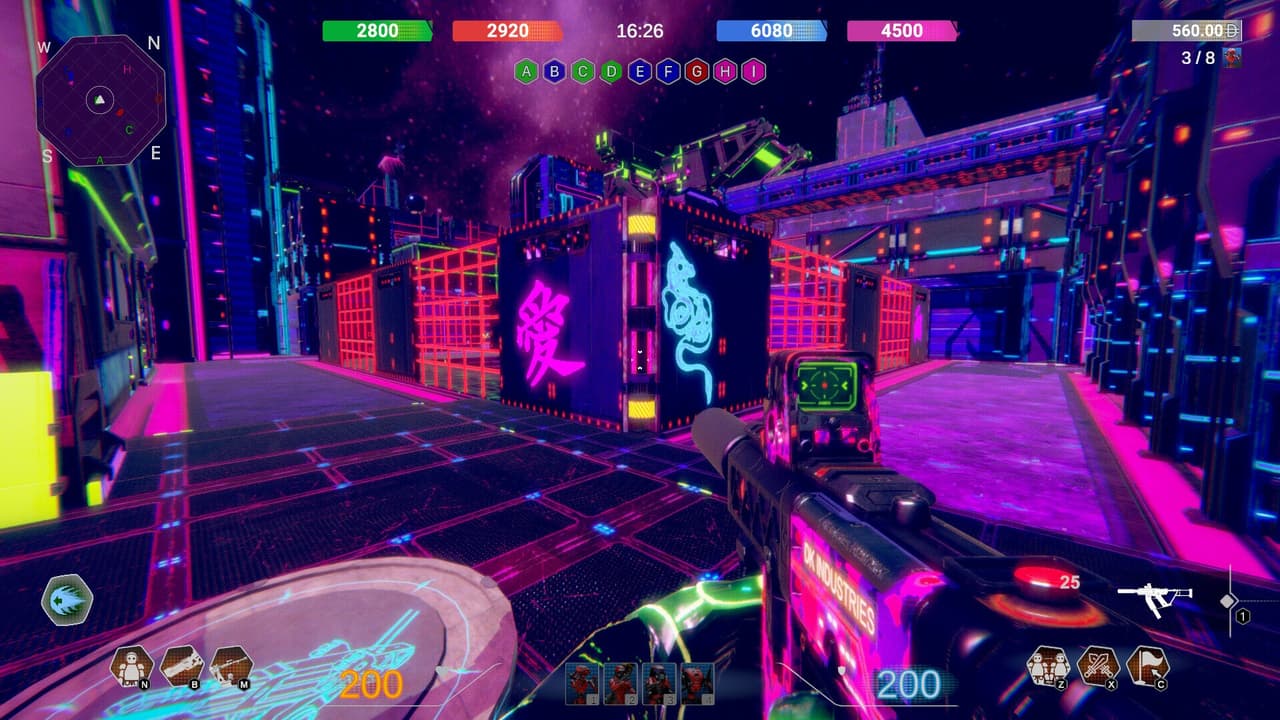 Neon Phonk Robots screenshot 3