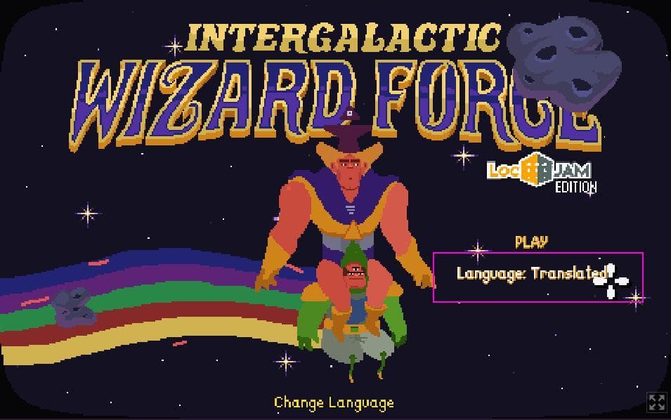 "Intergalactic Wizard Force" Italian translation