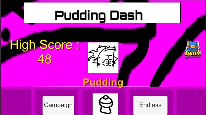 Pudding Dash