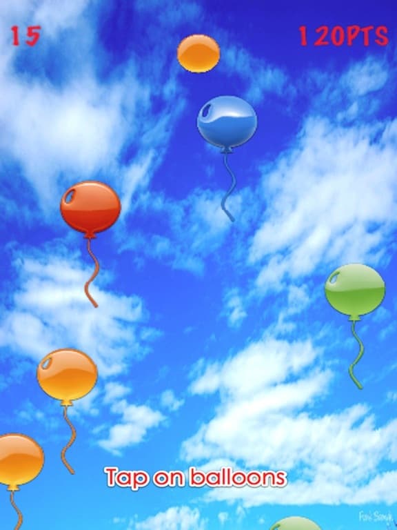 Balloons Tap: Blow Up In The Sky Premium screenshot 2