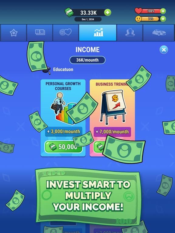 Rich Inc. Idle life simulator screenshot 6