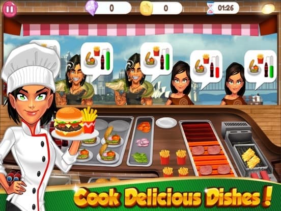 Cooking Games Pizza Fast Food Maker & Kitchen Chef screenshot 3