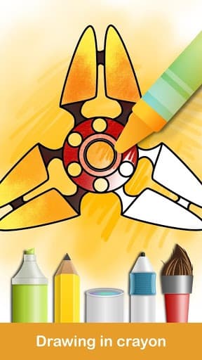 Fidget Spinner Coloring Books screenshot 4
