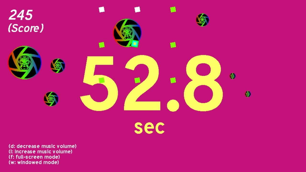 Clicker (developed with a free cross-platform game engine, RCBasic) screenshot 2
