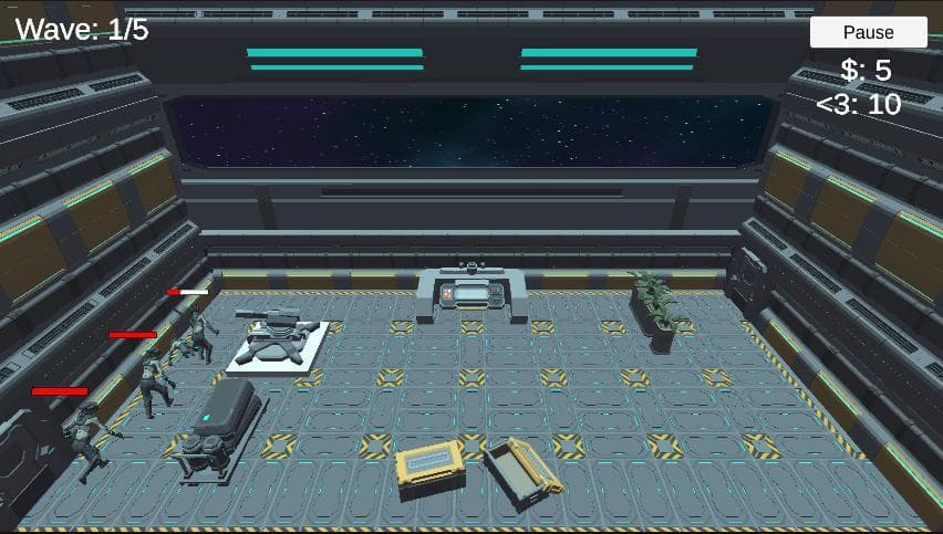Spacecraft Defenders screenshot 3