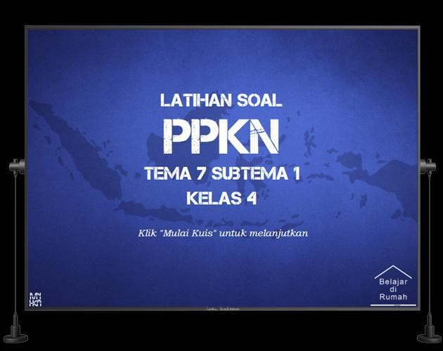 Latihan Soal Kelas 4 - PPKn - Tema 7 Subtema 1