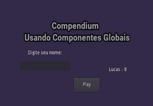 Compendium - Usando Componentes Globais