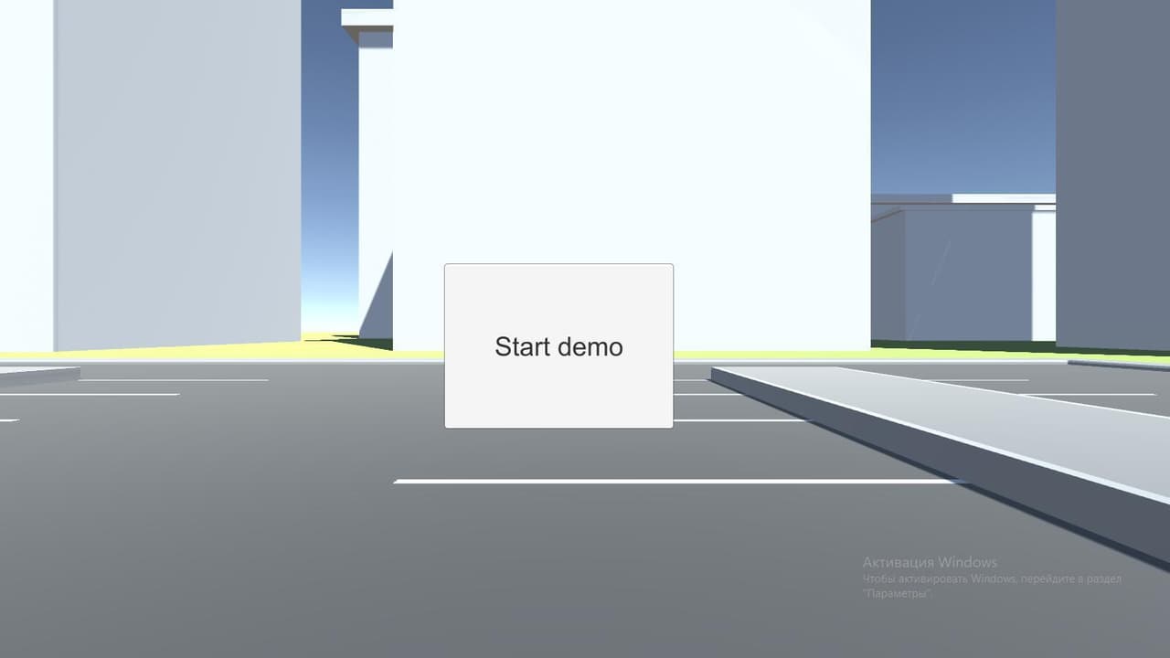 car driving demo screenshot 2