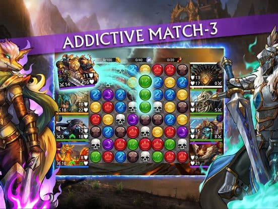 Gems of War – Match 3 RPG screenshot 2