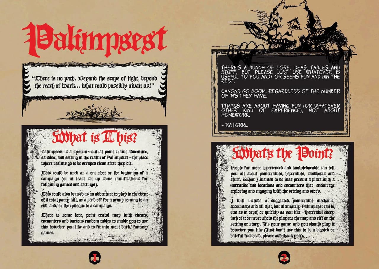 Palimpsest [Draft 0.11] screenshot 3