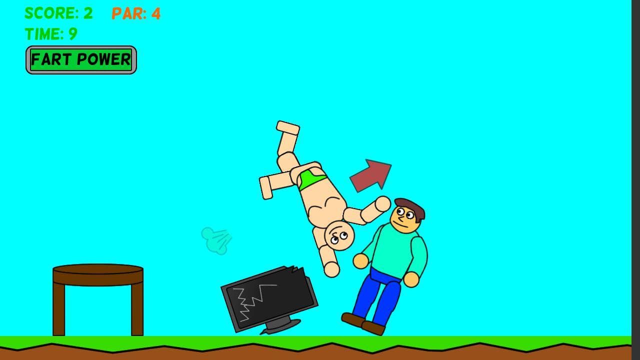 The Amazing Fart-Man screenshot 4