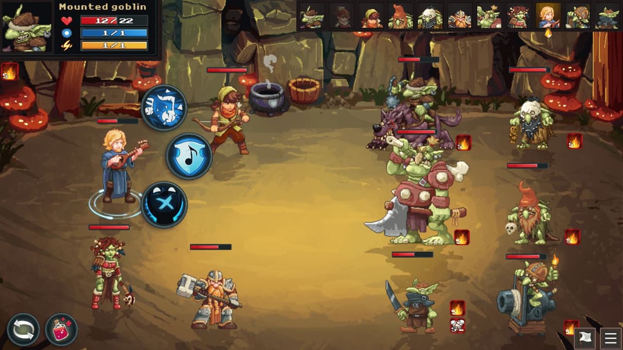 Dungeon Rushers: Crawler RPG screenshot 3