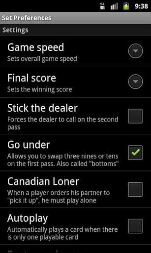Euchre (free) screenshot 3
