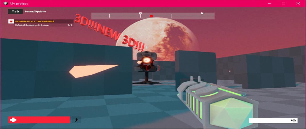 extra shooter game 3D