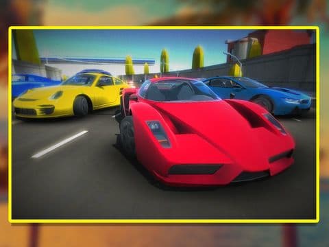 Traffic Racing Miami Street 3D screenshot 2
