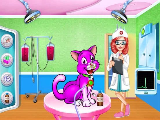 Fluffy Pets Vet Doctor Care 2 screenshot 5