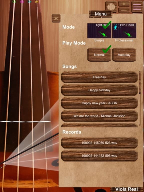 Viola Real screenshot 4