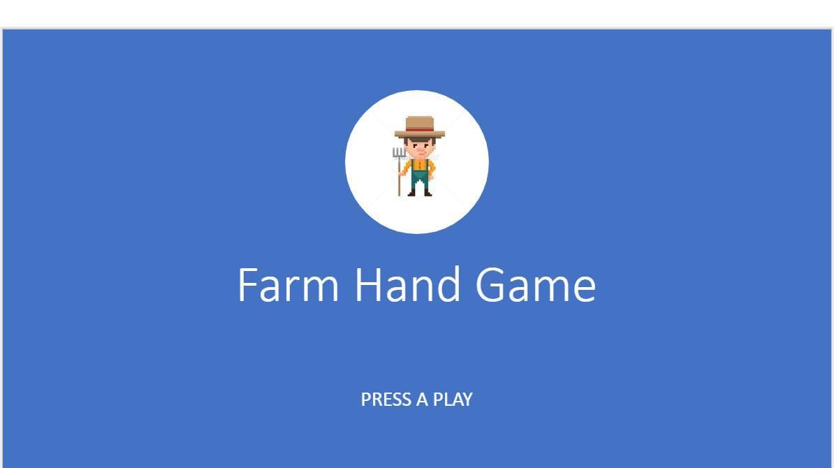 Farm Hand Game screenshot 2