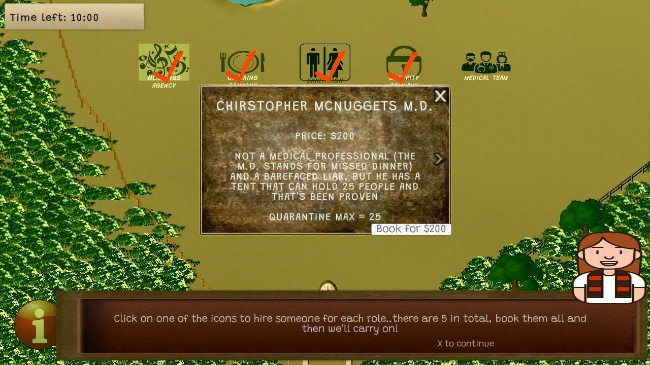 Corona Festival Organizer Sim screenshot 5
