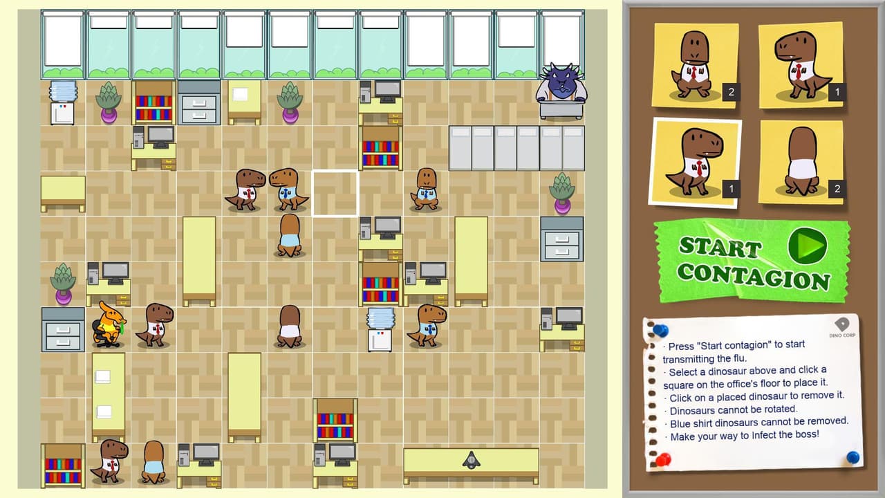 SUPER Dino Contagion - Boss Edition screenshot 5