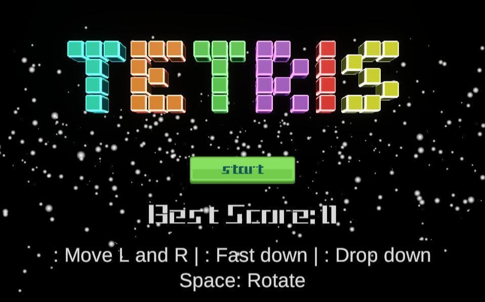 Neon Tetris