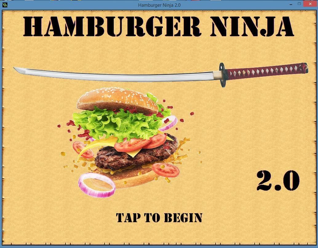 Hamburger Ninja 2.0 screenshot 2