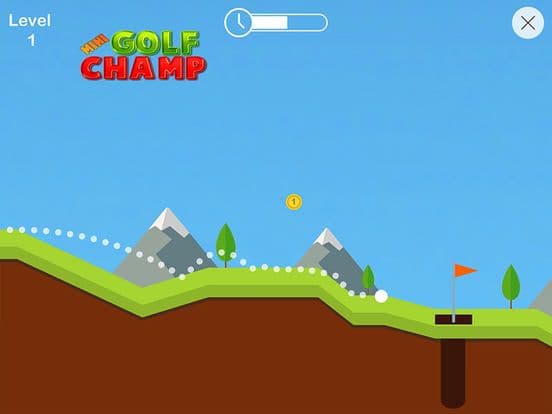 Mini Golf Champ - Free Flip Flappy Ball Shot Games screenshot 2