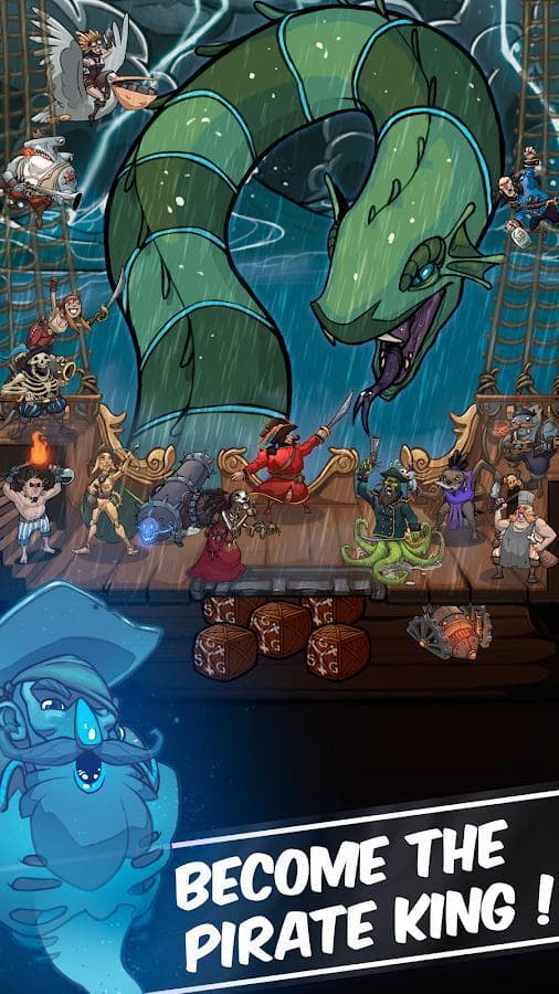 Clicker Pirates - Tap to fight screenshot 2