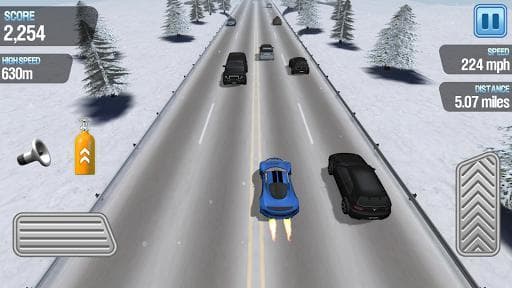 Traffic Racing - How fast can you drive? screenshot 6
