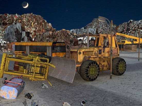 California Junkyard Parking game screenshot 4
