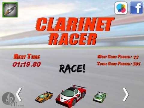Clarinet Racer screenshot 3