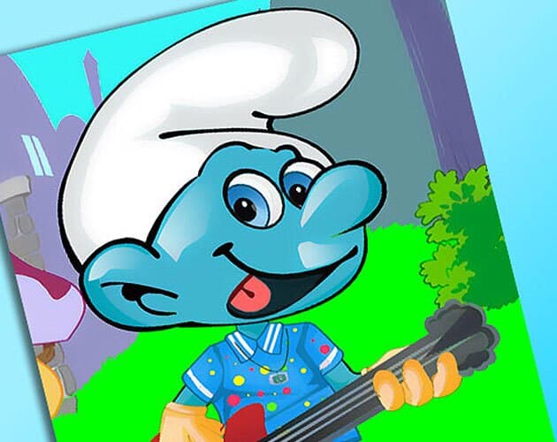 Smurf Dress Up Game