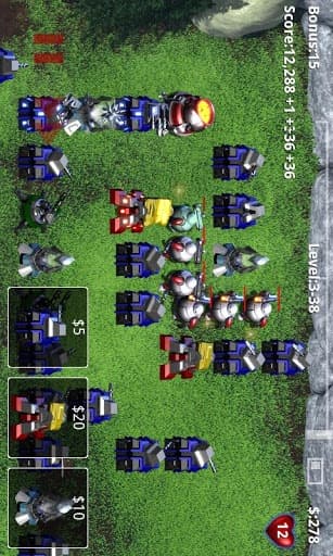 Robo Defense FREE screenshot 2
