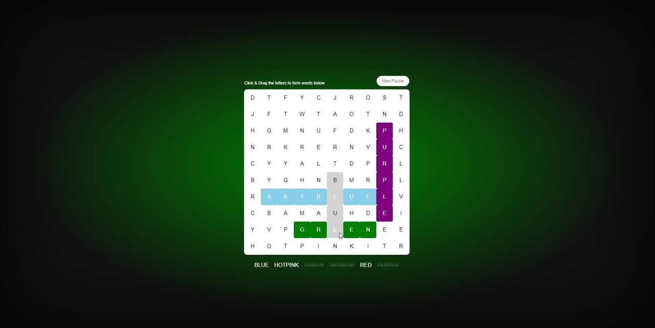 A Better Word Search In Color screenshot 2